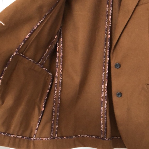 NWOT Peau De Loup Parks Faux-Wool Suit Jacket, 4 - Picture 8 of 14